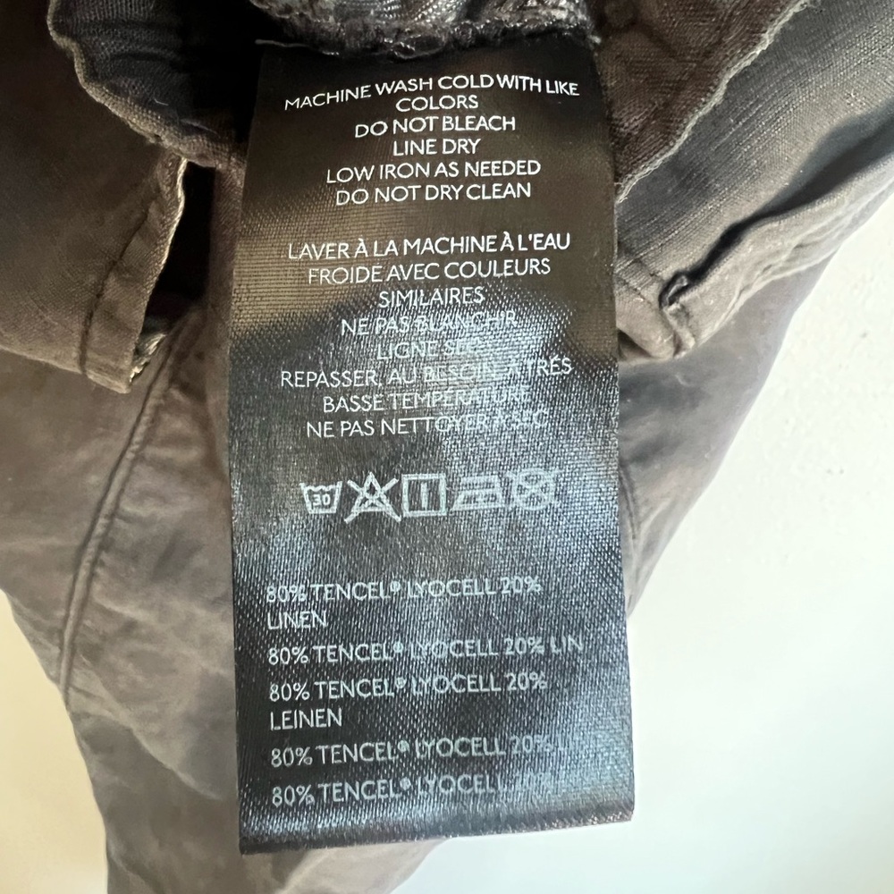 Anthropologie Pilcro Linen joggers size L - Picture 7 of 7